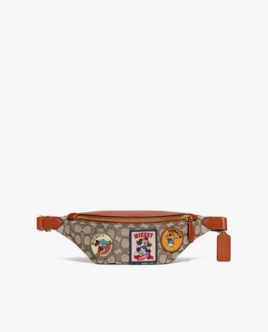  COACH - Túi bao tử nam Disney X Coach 