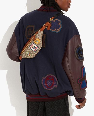  COACH - Túi bao tử nam Disney X Coach 