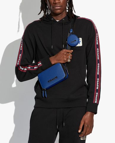 COACH - Túi đeo chéo nam chữ nhật Charter Slim 