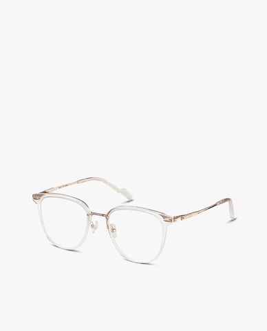  MUJOSH - Gọng kính vuông unisex bo tròn bản mảnh thanh lịch 