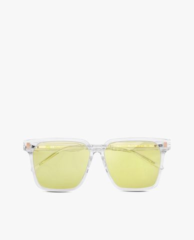  MUJOSH - Kính mát gọng vuông bản dày thời trang 