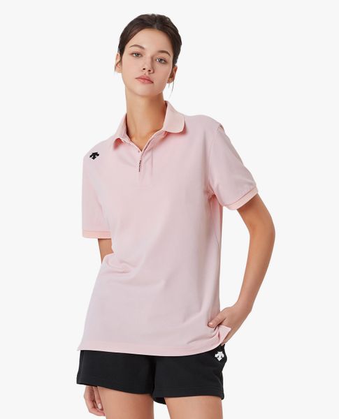 DESCENTE - Áo polo unisex tay ngắn Tough