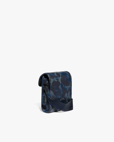  COACH - Túi đeo chéo nam nắp gập họa tiết rằn ri Charter North/South 