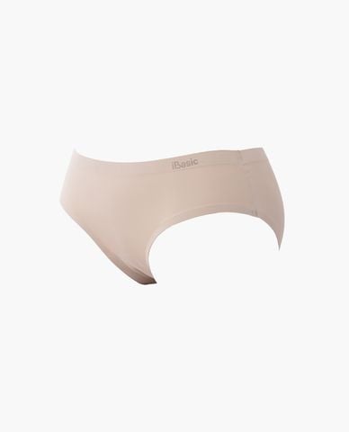  iBasic - Quần lót nữ tam giác lưng vừa phối logo thời trang 