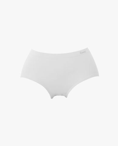  iBasic - Quần lót nữ lưng cao không đường may phối logo nổi bật 