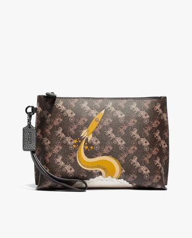  COACH - Ví cầm tay nữ chữ nhật Charlie Pouch 