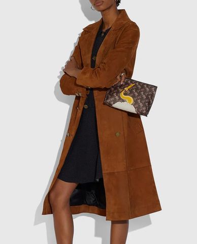  COACH - Ví cầm tay nữ chữ nhật Charlie Pouch 