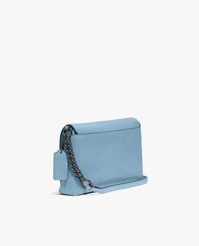  COACH - Túi đeo chéo nữ chữ nhật nắp gập Crosstown 