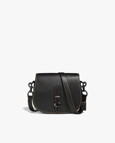  COACH - Túi đeo chéo nữ phom vuông Saddle 