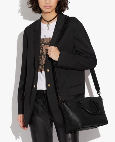  COACH - Túi xách nữ phom chữ nhật Cara Satchel 