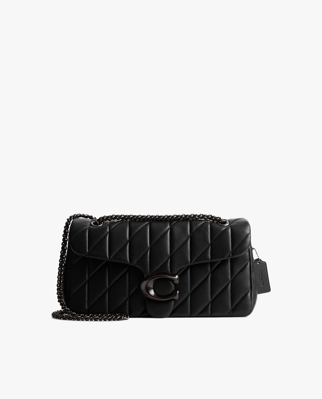 COACH - Túi đeo chéo nữ dáng chữ nhật nắp gập Tabby 33