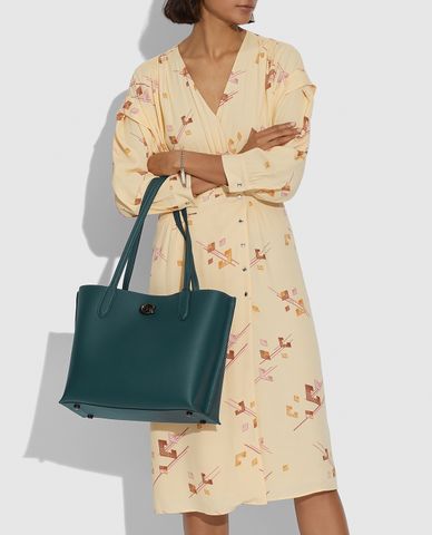  COACH - Túi đeo vai nữ Willow Shopper 