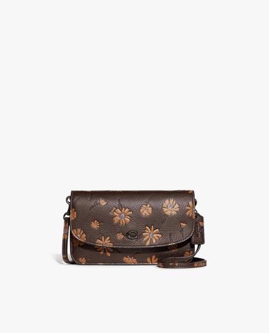  COACH - Túi đeo chéo nữ chữ nhật nắp gập thời trang 