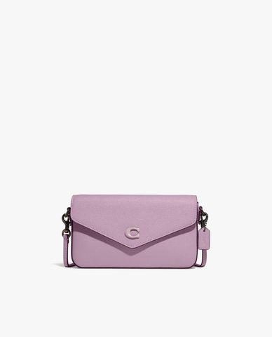  COACH - Clutch nữ phom chữ nhật nắp gập Wyn 