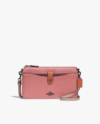  COACH - Túi đeo chéo nữ chữ nhật Pop-Up Messenger Colorblock 