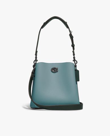  COACH - Túi đeo vai nữ phom vuông Willow Bucket 