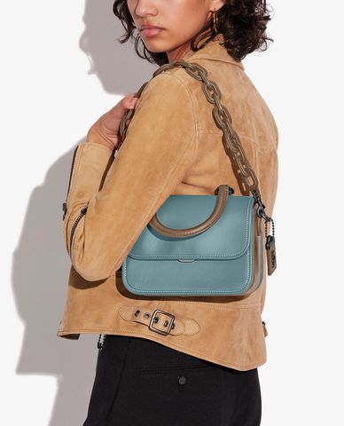  COACH - Túi xách tay nữ Rogue In Colorblock 