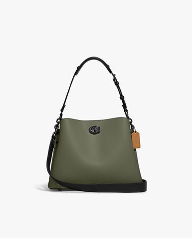  COACH - Túi đeo vai nữ hình thang Willow In Colorblock 