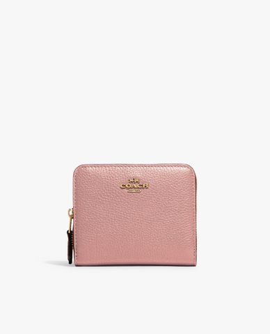  COACH - Ví nữ phom vuông phối zip Billfold 