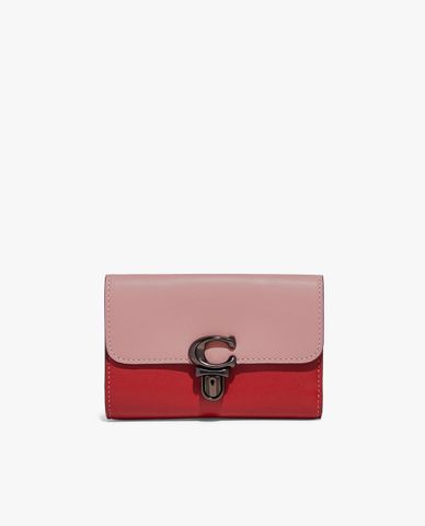  COACH - Ví nữ nắp gập phom chữ nhật Studio Medium In Colorblock 