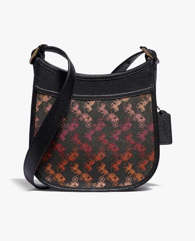  COACH - Túi đeo chéo chữ nhật họa tiết logo Emery 21 