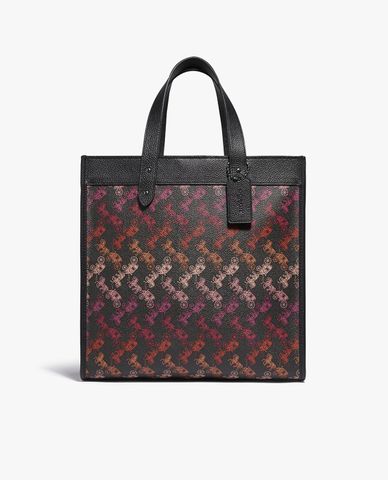  COACH - Túi tote nữ phom vuông Field 