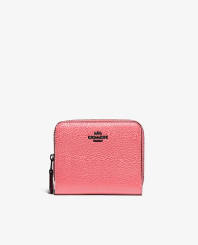  COACH - Ví nữ phom vuông phối zip Billfold 