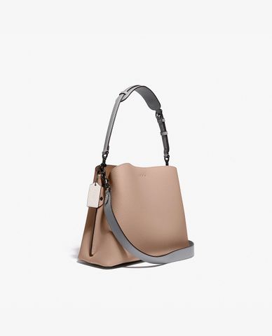  COACH - Túi đeo vai nữ hình thang Willow In Colorblock 