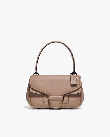  COACH - Túi đeo vai nữ chữ nhật chữ nhật nắp gập thời trang 