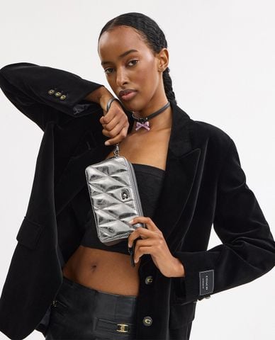  COACH - Ví nữ dáng dài phom chữ nhật Kira 