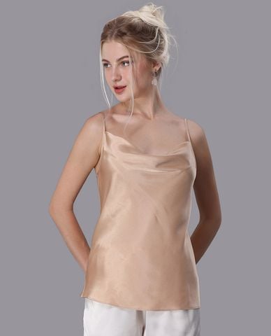  VERA - Áo hai dây nữ camisole satin trơn 