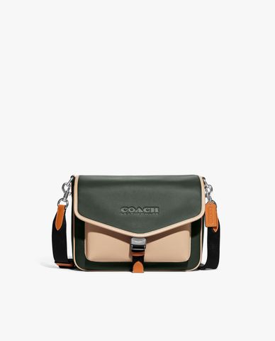  COACH - Túi đeo chéo nam chữ nhật Charter Messenger 