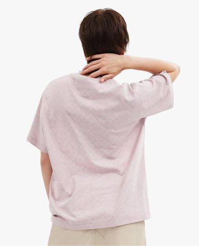  COACH - Áo thun nữ cổ tròn tay ngắn Signature Bow 