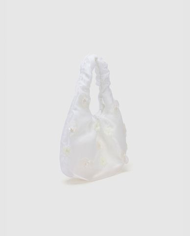  URBAN REVIVO - Túi đeo vai nữ đính hoa 