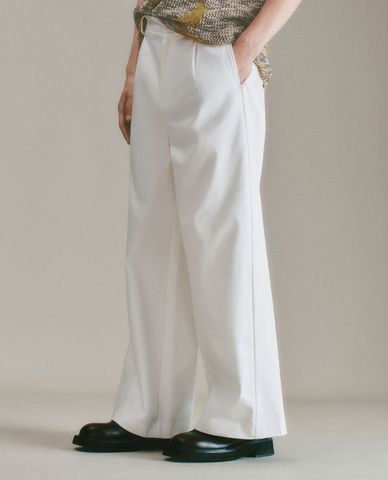  URBAN REVIVO - Quần nam ống rộng thanh lịch 