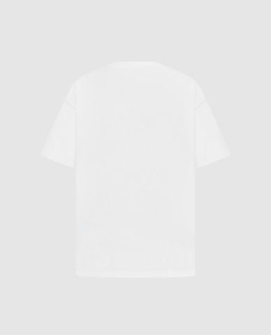  URBAN REVIVO - Áo thun nam cổ tròn tay ngắn in hình 