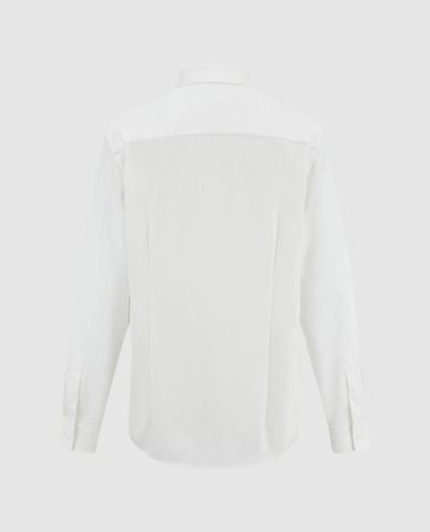  URBAN REVIVO - Áo sơ mi nam cổ bẻ tay dài Button Up Straight 