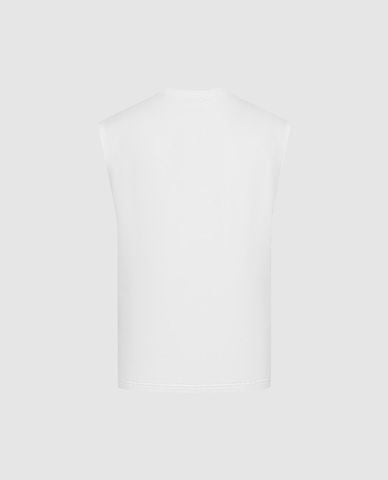  URBAN REVIVO - Áo sát nách nam cổ tròn năng động 