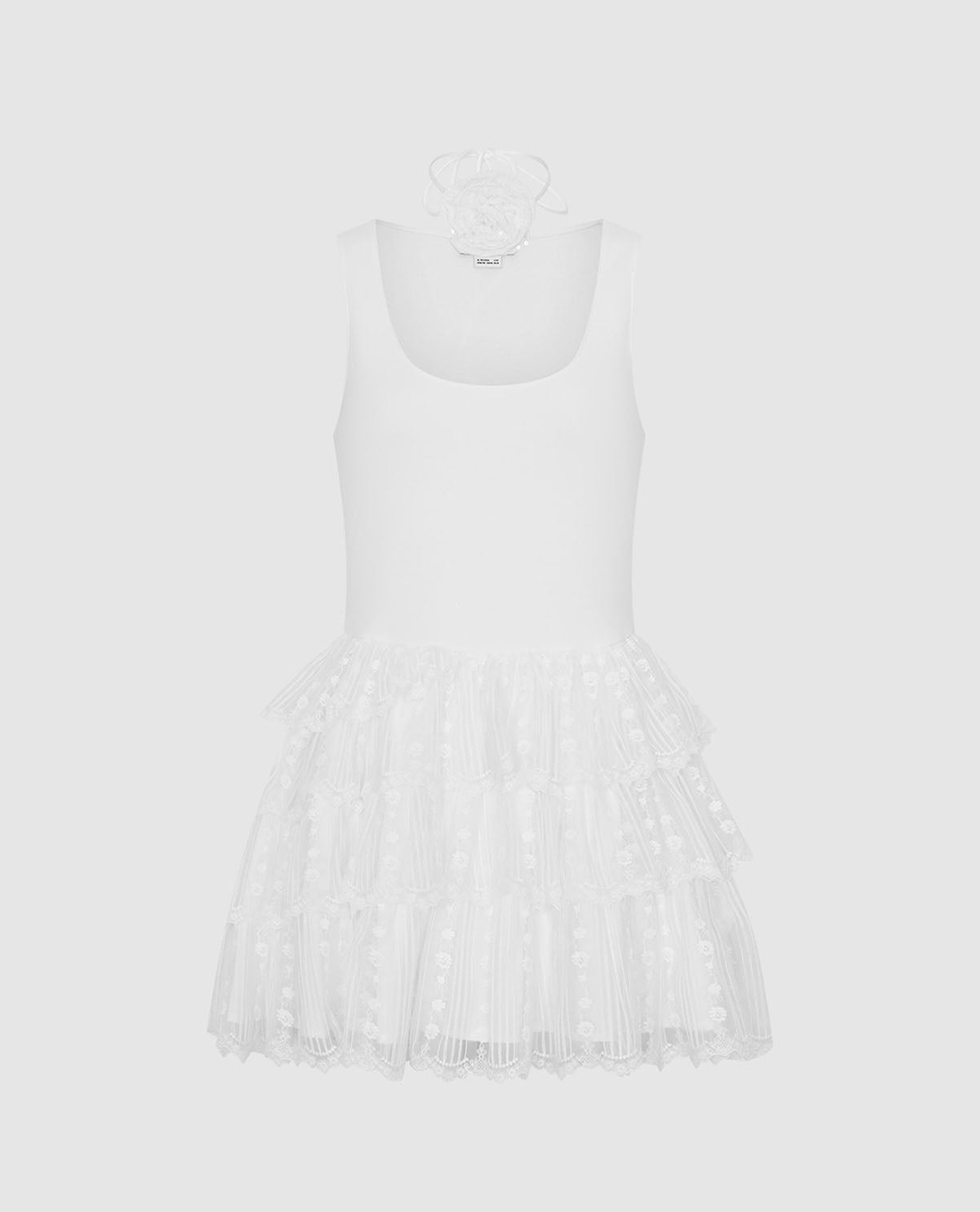 URBAN REVIVO - Đầm sát nách mini xếp tầng