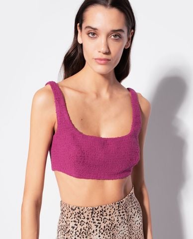  PINKO - Áo croptop nữ hai dây Teodolinda 