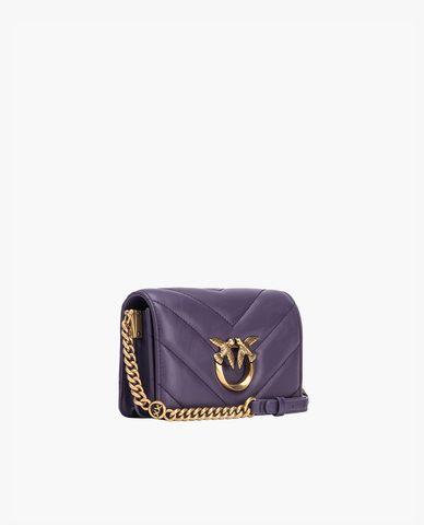  PINKO - Túi đeo chéo nữ chữ nhật Love Click Mini 