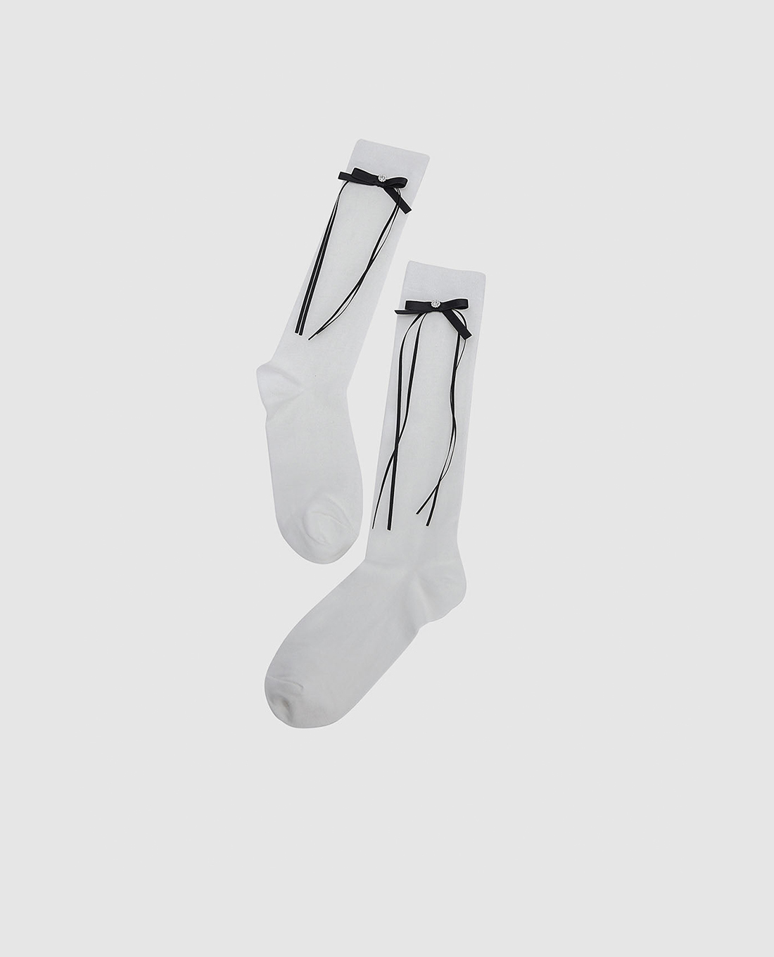 URBAN REVIVO - Vớ nữ cổ cao phối nơ