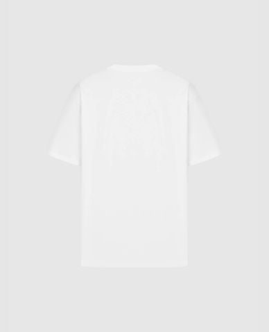  URBAN REVIVO - Áo thun nam cổ tròn tay ngắn trẻ trung 