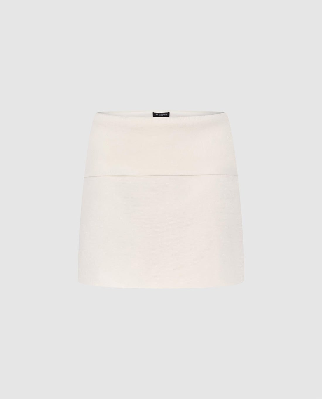 URBAN REVIVO - Chân váy dệt kim mini thời trang