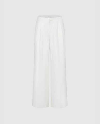  URBAN REVIVO - Quần nữ ống rộng lưng cao thanh lịch 