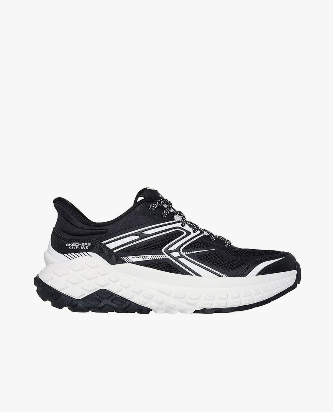 SKECHERS - Giày sneakers nam cổ thấp Monster Evo Kinso