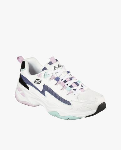  SKECHERS - Giày thể thao nữ thắt dây D Lites 4.0 