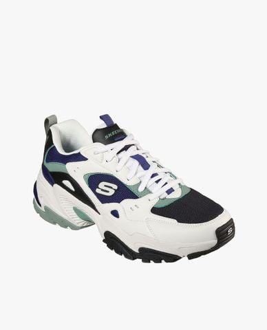  SKECHERS - Giày thể thao nam thắt dây Stamina V2 