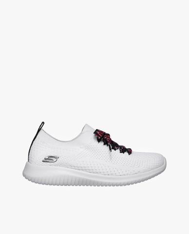  SKECHERS - Giày sneaker nữ thắt dây Ultra Flex With Love 