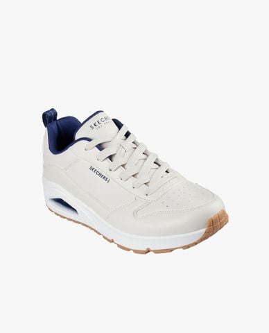  SKECHERS - Giày sneakers nam cổ thấp Uno Alder 